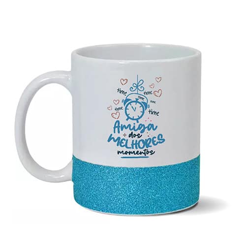 Relógio com mensagem de amizade e momentos especiais, perfeito para presentes e recordações.